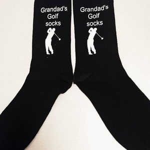 Personalised golf socks image 2