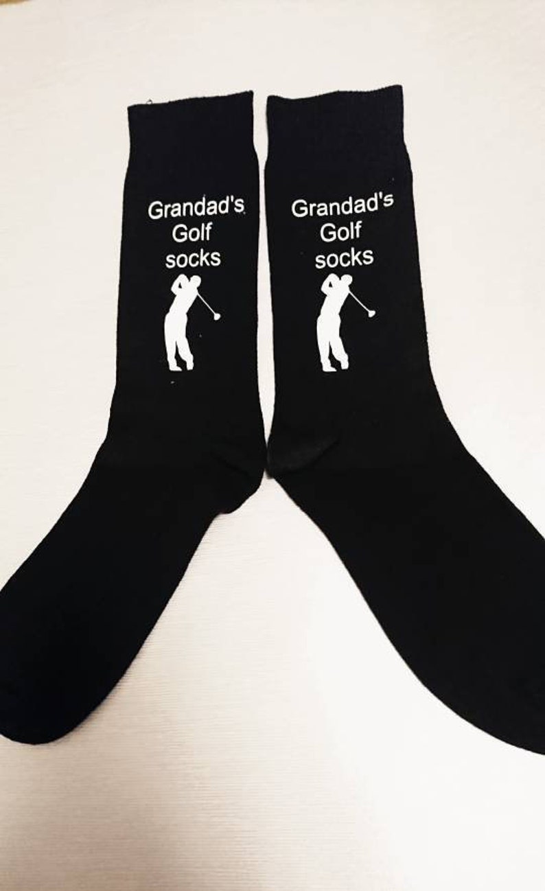 Personalised golf socks image 2