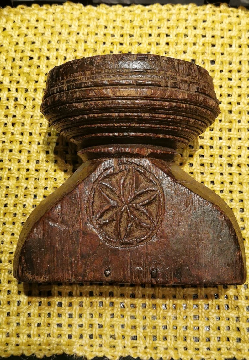 Early Antique Primitive Wooden Flour Seed Separator Divider Etsy