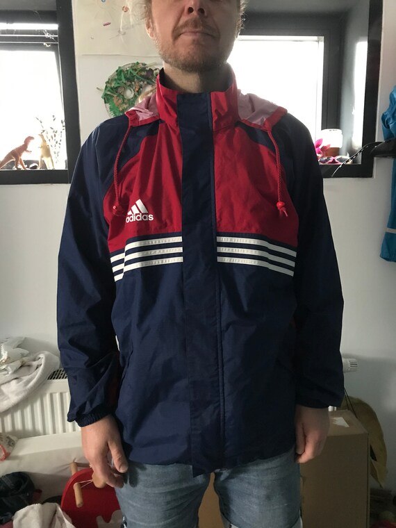 Rare Vintage Adidas Windbreaker XL 