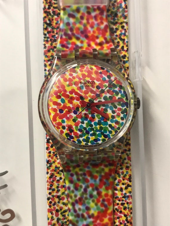 SWATCH “Lots Of Dots” GZ121 Collectors Swatch 1991