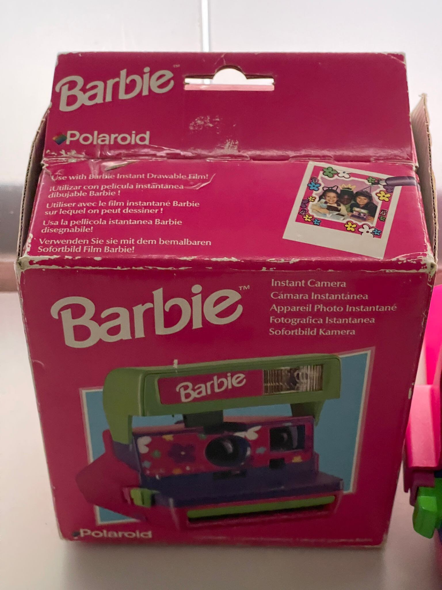 90s Polaroid Barbie Instant Camera With Stickers and Manual in - Etsy Norway