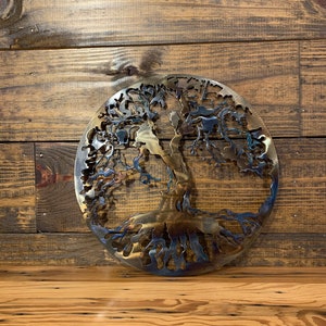 Baum des Lebens Metal Wall Art