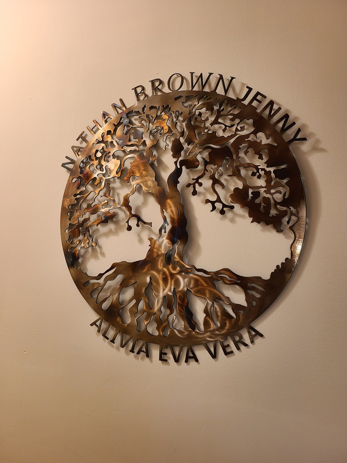 Tree of Life Family Name Tree of Life Etsy