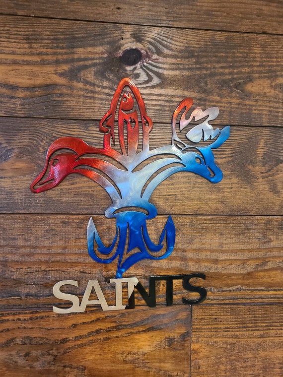 Louisiana Sportsman Fleur De Lis With Saints 