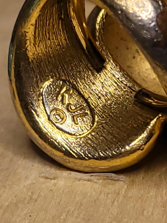 Vintage Signed KJL Statement Ring – Kenneth Jay L… - image 1