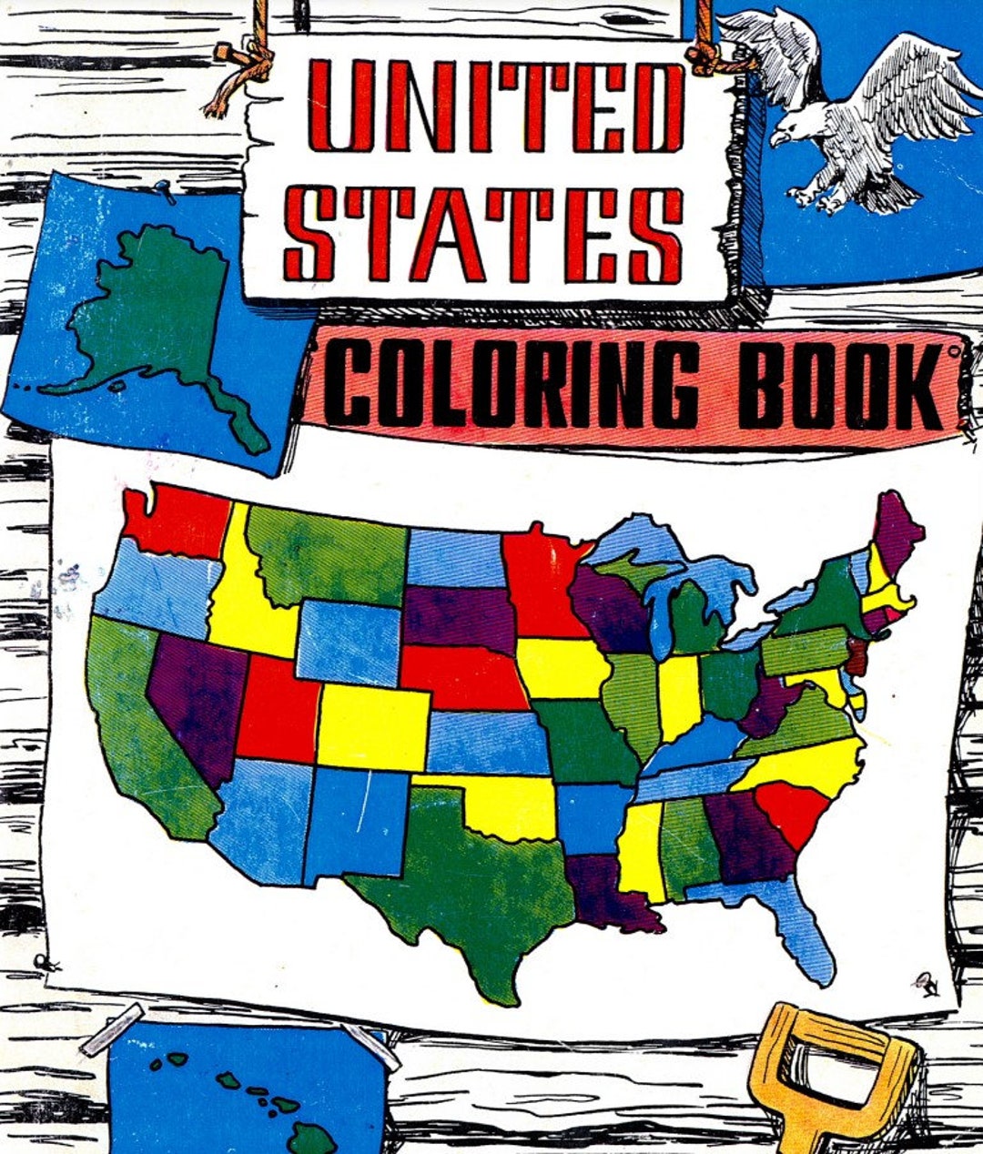 USA Coloring Book Pdf. File Filled With Coloring Pictures and Lots of