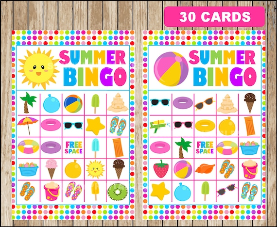 printable-30-summer-bingo-cards-printable-summer-bingo-game-etsy