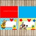 Mickey Mouse Food Labels Printable Mickey Mouse (Instant Download) - Etsy