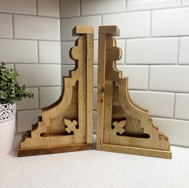 Wooden Corbel Corbels Wood Corbel Farmhouse Decor Mantel Etsy