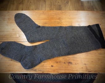 Antique Vintage Wool Socks | Primitive Antiques
