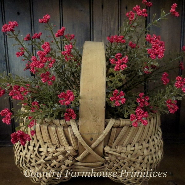 Artificial Herb & Flower Bunch | Primitive Farmhouse Decor