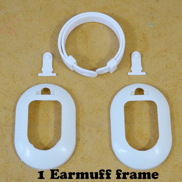 5 adjustable earmuff frames