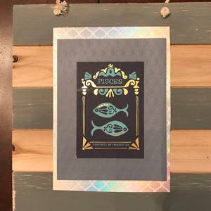 Zodiac Wall Art- Pisces