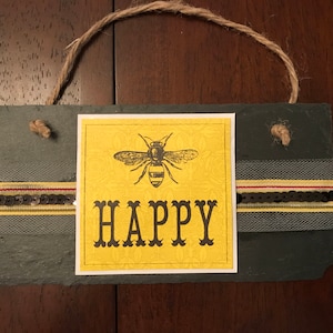 Bee Happy Wall Art