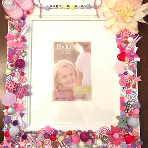 Baby Girl decorated frame