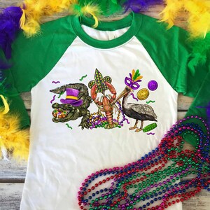 Mardi Gras Shirts and Raglans