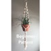 LYRIC SINGLE Macramé Pattern Beginner//pdf DIY Hanger Single  Beginner Basic Instructions Macrame Fiber Arts Pattern Only 