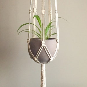 SABRINA Macramé Pattern Beginner//plant Hanger Pdf DIY Tutorial With or ...