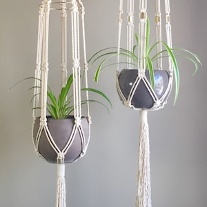 SABRINA Macramé Pattern Beginner//plant Hanger Pdf DIY Tutorial With or ...