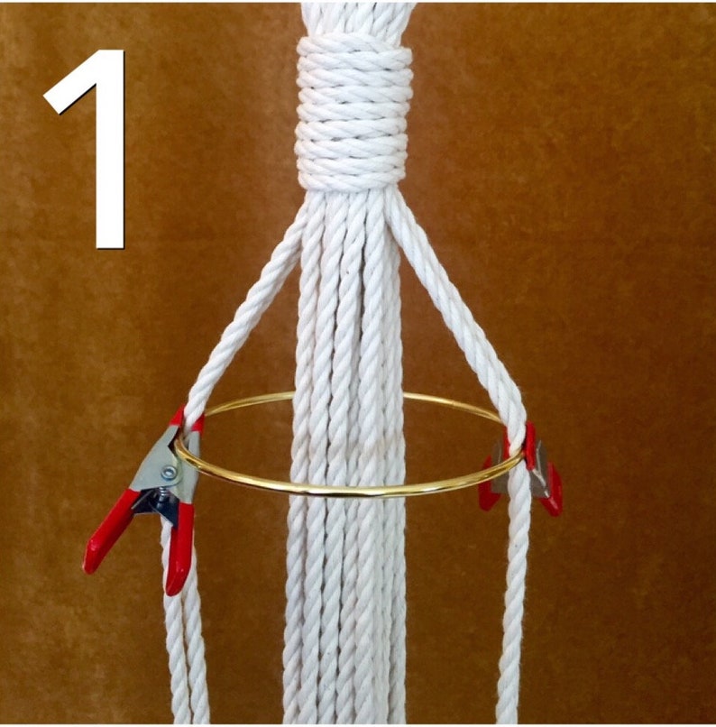 SHOOKS and CLAMPS for DIY Macramé Wall Hangings Plant Etsy