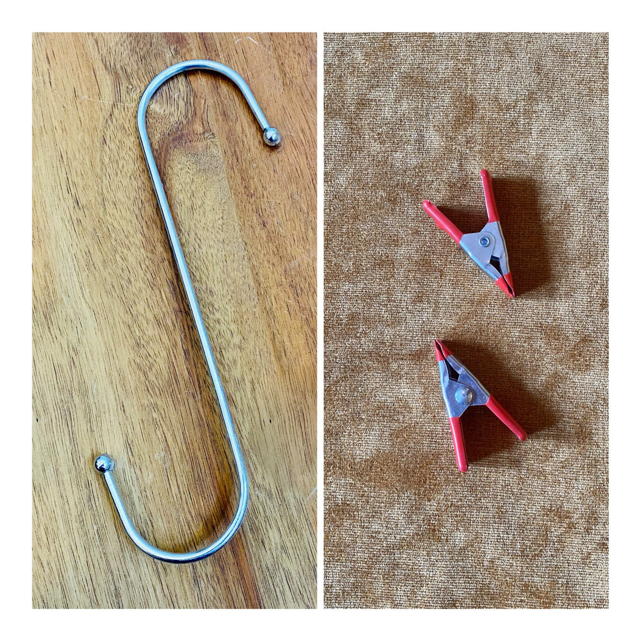 SHOOKS and CLAMPS for DIY Macramé Wall Hangings Plant Etsy Canada