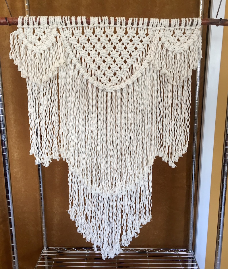 BEAUREGARD Macramé Pattern BEGINNER//Wall Hanging pdf DIY ...