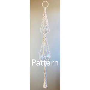 DOUBLE MIDAS Macramé Pattern Beginner//Plant Hanger pdf DIY Planter Pot Holder Crafter Tutorial Digital Download Metric Imperial