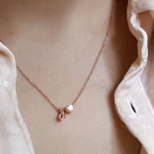 Name initial necklace, Gold Alphabet necklace, Best Friends necklace, Personalized necklace,Bridesmaid Gift, letter necklace