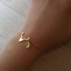 Deer Bracelet - Etsy Deer Bracelet - Etsy