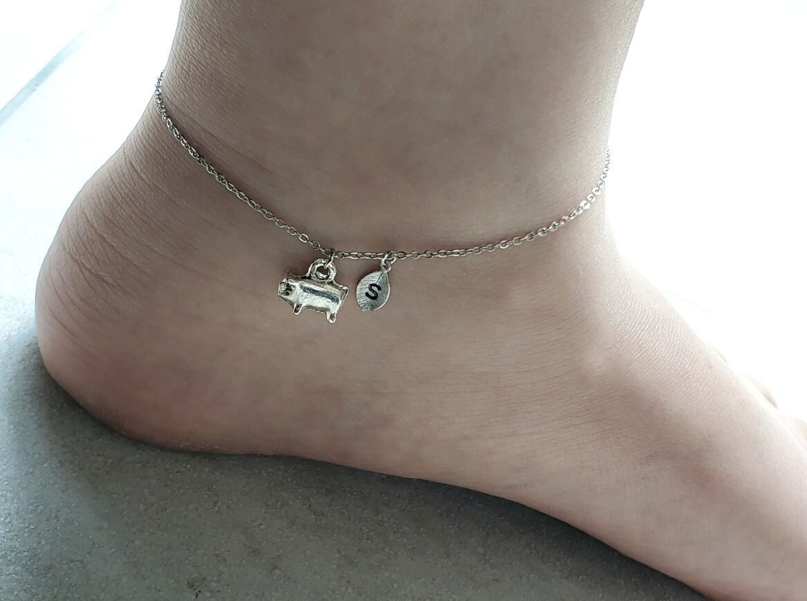 LV Re-Worked Lock Chain Bracelet/Anklet