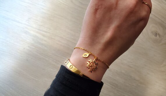 Lv Clover leaf double layer Bracelet - SBJ Collection