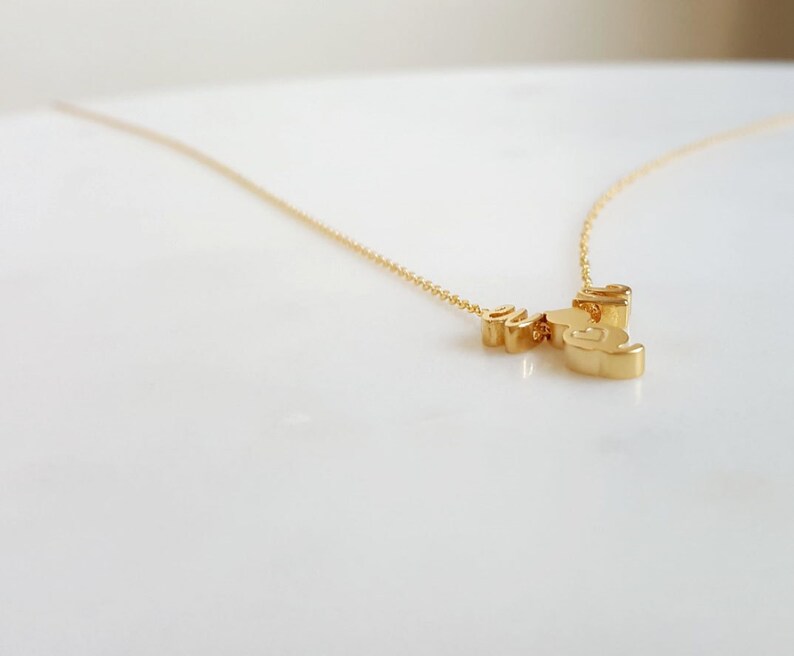 Cat necklace,Girl necklace Best Friends necklace Personalized silver necklace Alphabet necklace Bridesmaid Gift,couple necklace,mom gift