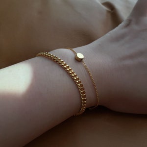 Minimalist Tiny Dot Bracelet,Gold Bracelet,Rose gold dot bracelet,Best Friends Bracelet,Personalized  Bracelet,Bridesmaid Gift,mother&#39;s gift