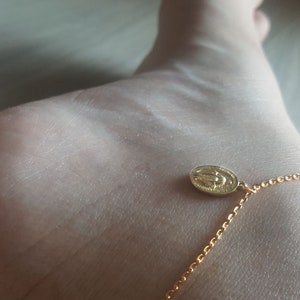 Virgin mary sale anklet