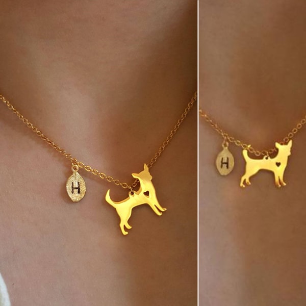 Collier de chien Chihuahua Petite délicate, collier Chihuahua, collier de superposition, petit collier, cadeau de demoiselle d’honneur, cadeau précieux, collier de chien