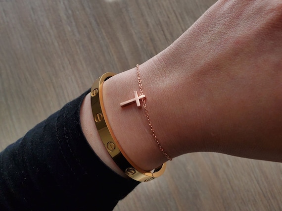 Etsy cross bracelet new arrivals
