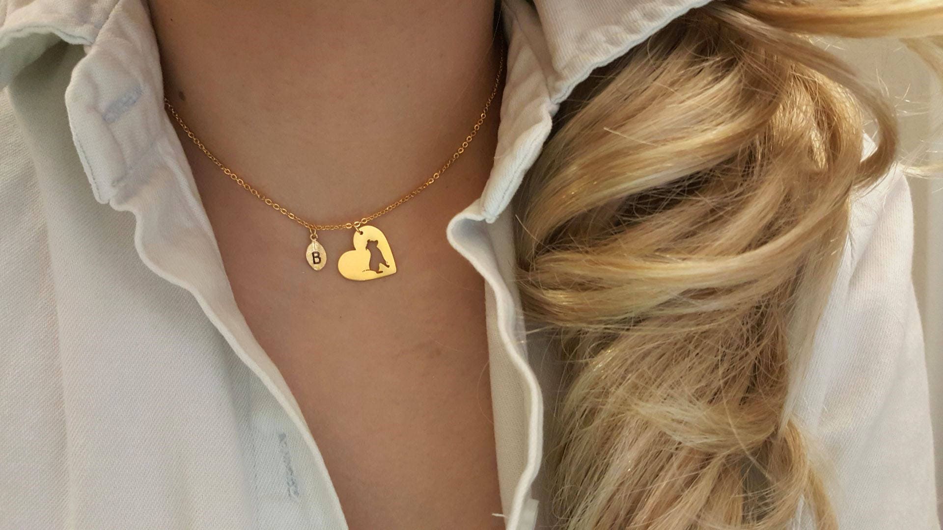 Pit bull necklace - Etsy 日本