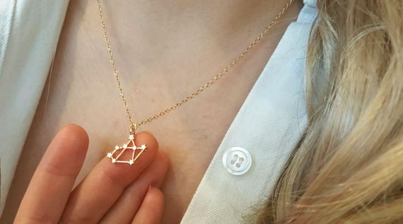Etsy online sagittarius necklace