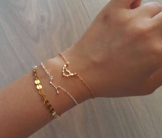 Pulsera De Zodiaco Pulsera De Cuentas De Pareja Cáncer Virgo Pulsera De Zodiaco Pulsera De Cuentas De Pareja Cáncer Virgo