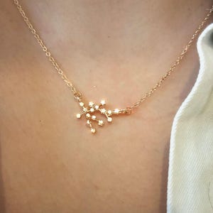 Gemini Necklace Zodiac Sign necklace Constellation necklace Star necklace Birthday gift Bridesmaid gift minimalist necklace zodiac necklace image 1