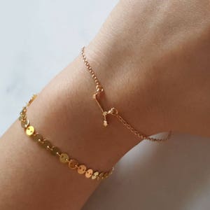 Zodiac Sign Bracelet,zodiac bracelet,Constellation Bracelet,Leo,Virgo, Libra, Scorpio,Capricorn,Pisces,Gemini,Taurus,Cancer,Aries necklace