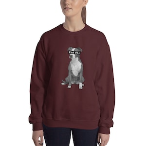 End BSL by Casual Furiday Unisex Fleece Sweatshirt | Pitbull Hoodie | Pitbull Sweater | Pitbull Lover Gift | Stop BSL Sweatshirt