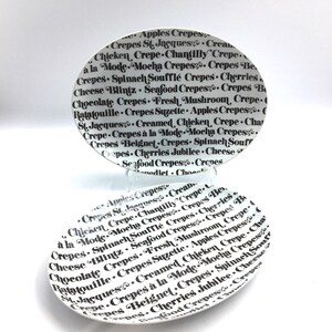 Vintage Arnold Appetizer & Dessert Serving Platters Set