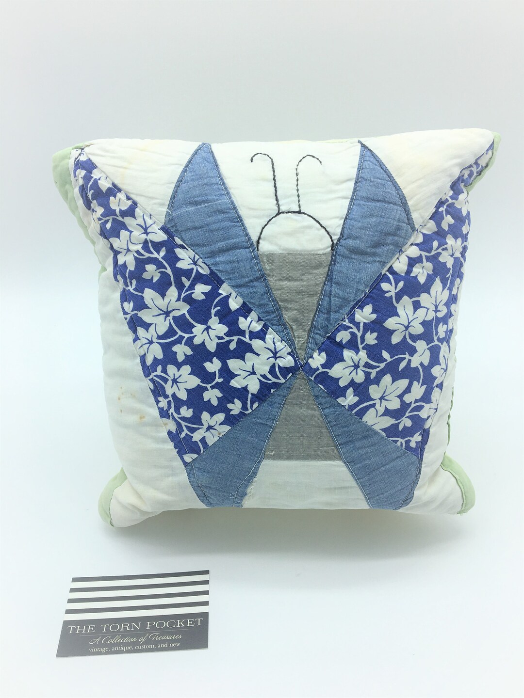 Antique Quilt Pillow Baby Nursery Pillow Handstitched Etsy UK