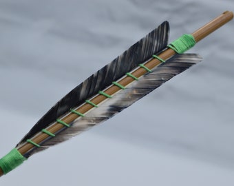 12 24 36pcs 5'' Natural Turkey Ring Wing Feather Arrow Fletching Sheild Shape 