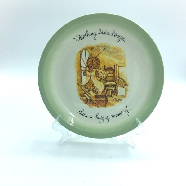 Vintage Holly Hobbie Collectible Plate | American Greetings Corp.