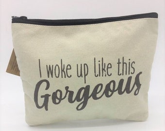 Makeup Bag/Travel Bag | Funny Cosmetic Zipper Pouch | Gorgeous Makeup Bag