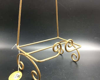 Versatile Large Plate Stand: Display Serving Bowls, Platters, Framed Art & More - Elegant Easel Holder