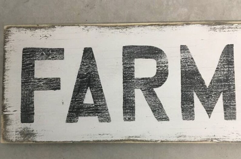 Rustic Handmade FARMHOUSE Sign